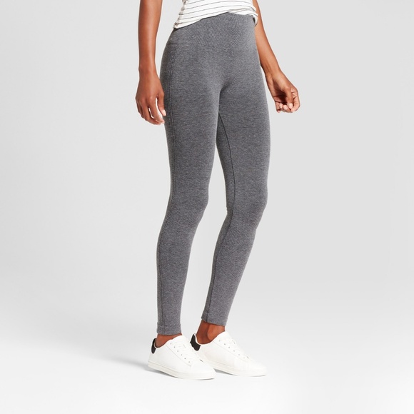 A New Day Pants - Women's Heathered Twill Seamless Waistband Legging A New Day Pants - Women's Heathered Twill Seamless Waistband Legging